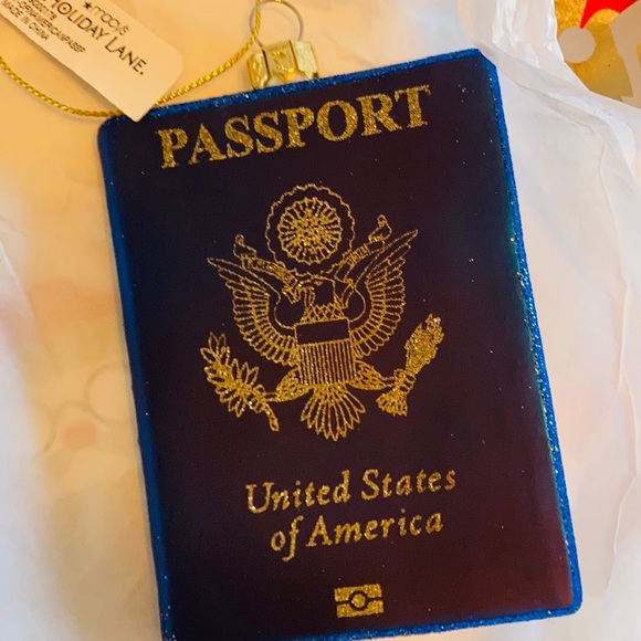 🌲Passport Ornament for Holiday ✨✈️🪐🌎 - Picture 2 of 4